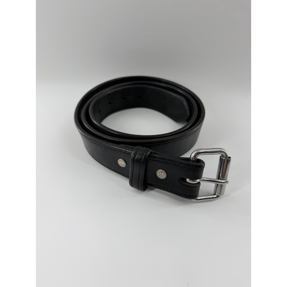 Urban Carry Leather Gun Black Belt Silver Buckle Size 42 Made in USA